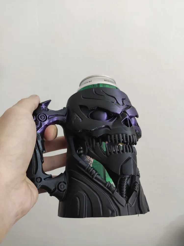 CyberDemon Can Holder / Beer mug (two types)