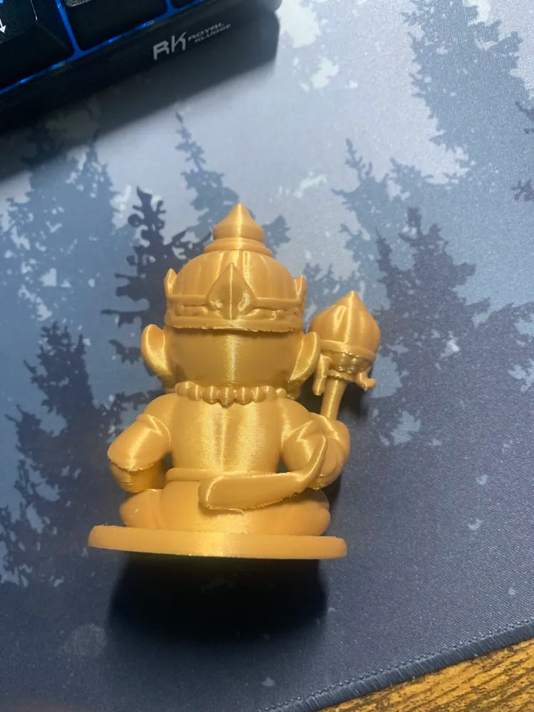 Hanuman Eternal Devotee Idol – 3D Printed Mighty Protector Hindu Figurine