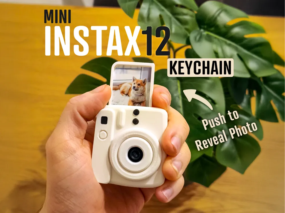 Mini Instax 12 Fidget/Keychain