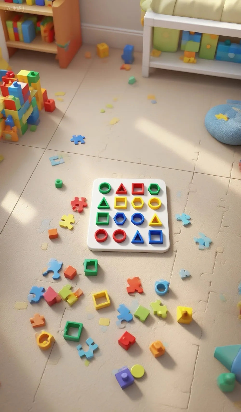 Children's Educational Building Block Toys – 3D Printed Brain Training