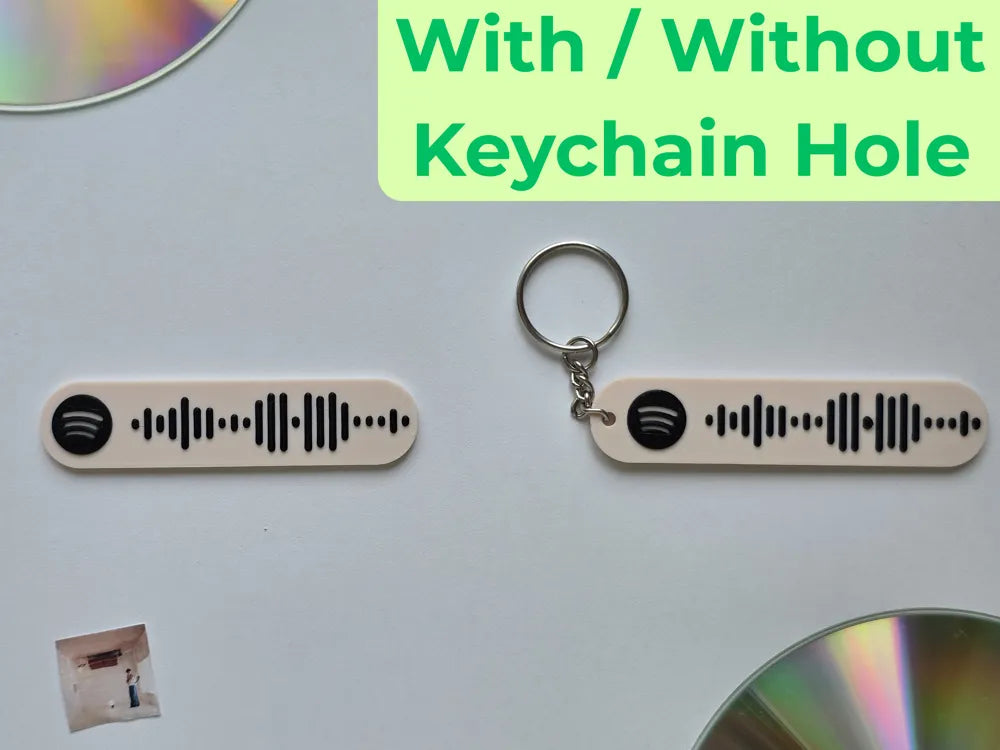 Customizable Spotify Keychain / Tag