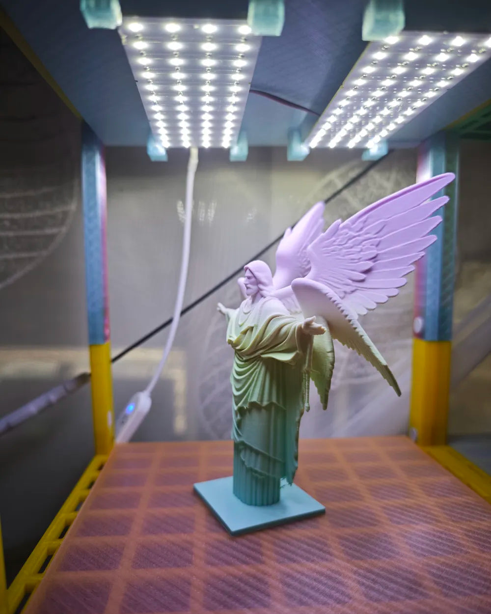 God Loves Humanity – 3D Printed Divine Compassion Sculpture