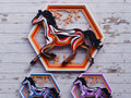 Framed Horse Wall Art – 3D Printed Equestrian Home Decor