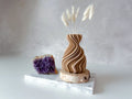 Flux Vase – 3D Printed Fluid Dynamic Sculptural Flower Vase
