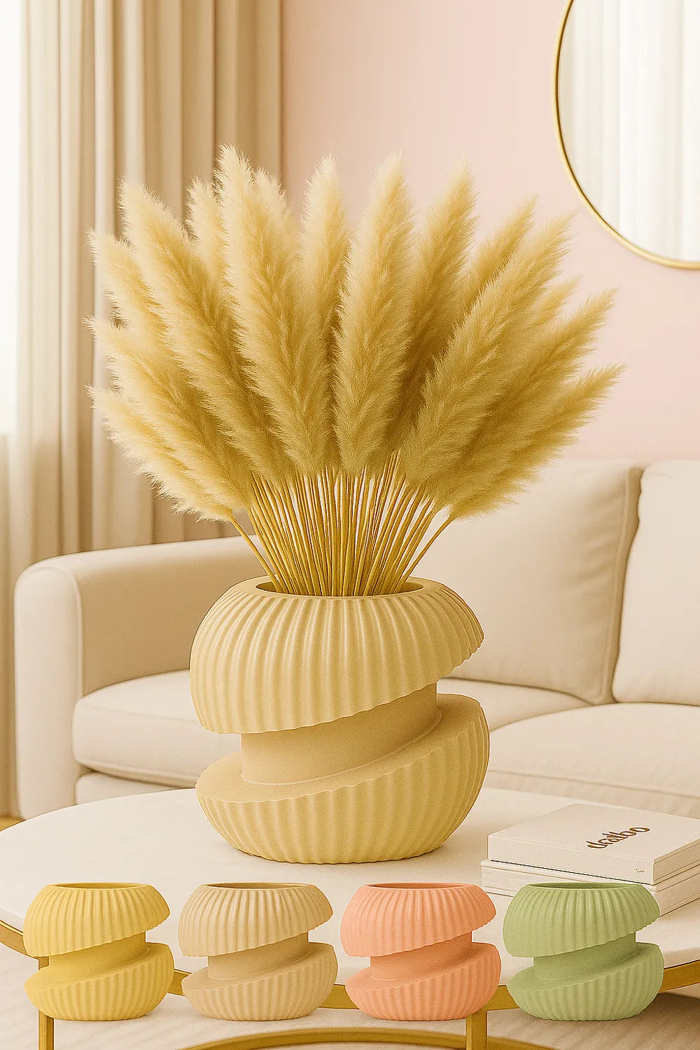 Decorative Vase – 3D Printed Versatile Elegant Flower Holder