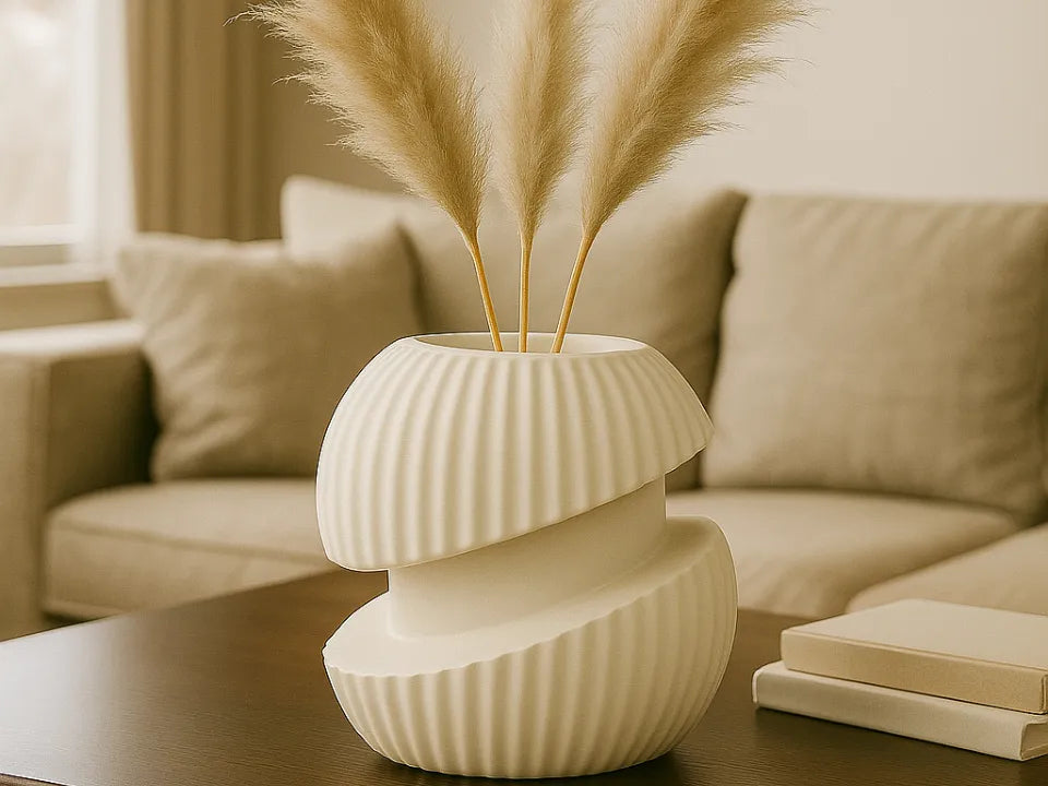 Decorative Vase – 3D Printed Versatile Elegant Flower Holder