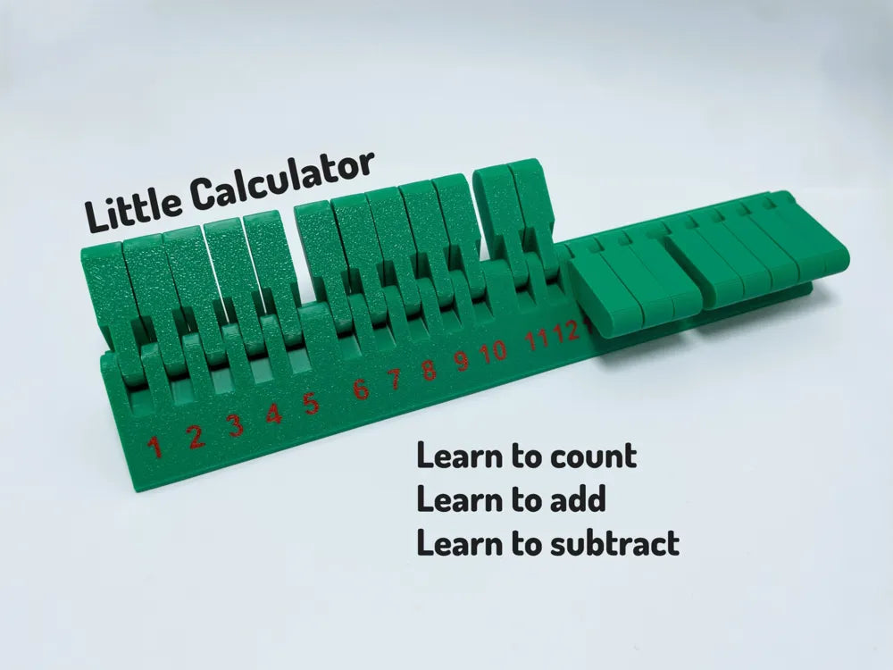Little Calculator Toy – 3D Printed My First Math Role Play Toy