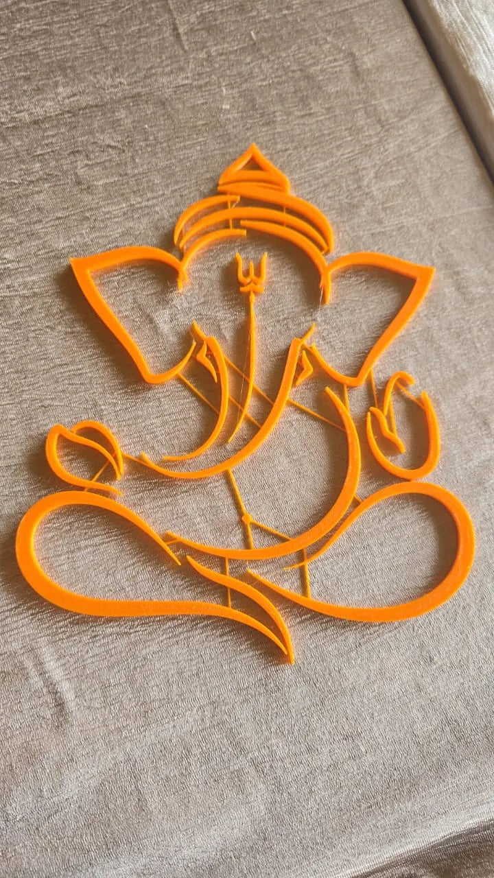 Lord Ganesha Idol – 3D Printed Blessings and Prosperity Sculpture