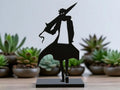 Sung Jin Woo Solo Leveling Wall Art Tabletop – 3D Printed Shadow Monarch
