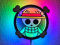 One Piece Wall Lamp Attachment – Straw Hat Pirate Anime Decor