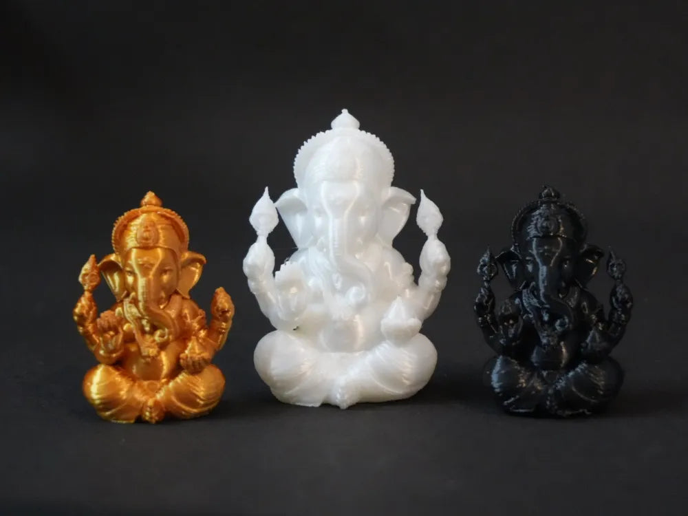 Good Luck Ganapathy Idol – 3D Printed Prosperity Ganesha Figurine