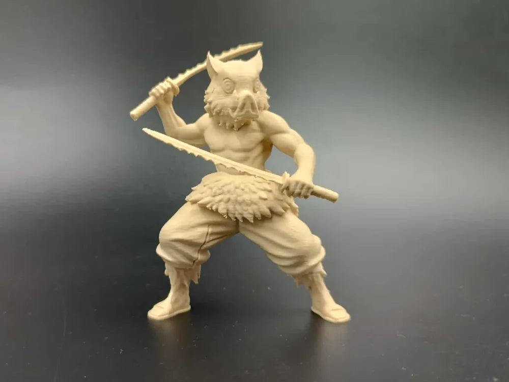 Inosuke Hashibira Demon Slayer Anime Figurine – Beast Breathing