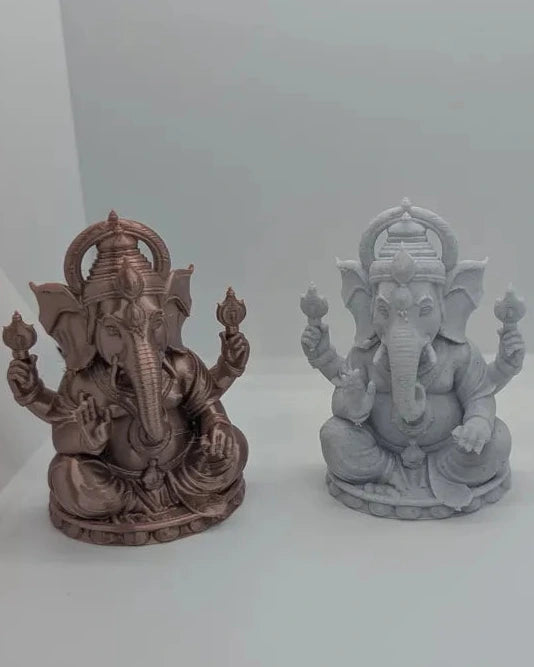 Lord Ganesha High Detail Spiritual Statue – 3D Printed Premium Ganpati