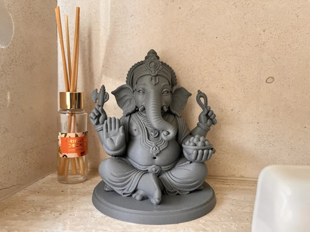 Ganesha God Statue – 3D Printed Remover of Obstacles Ganesh Idol