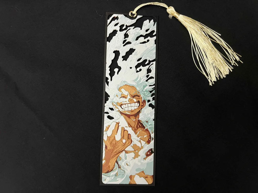 Luffy Gear 5 One Piece Framed Cutout Bookmark – Anime Fan Accessory