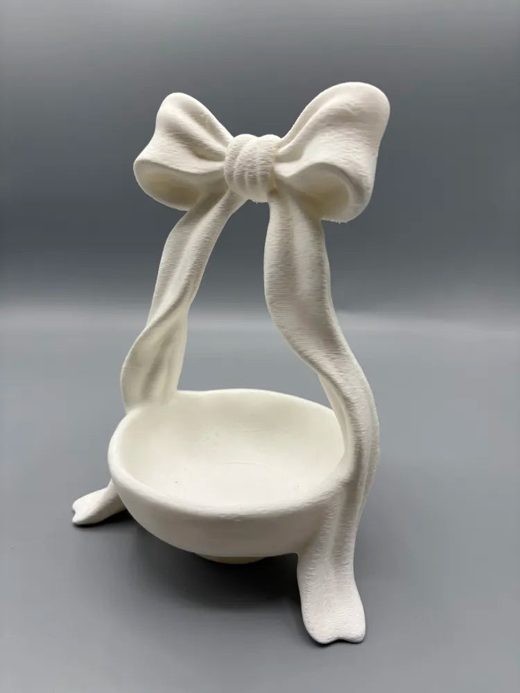 Coquette Bow Catchall Dish Cute Jewelry & Key Tray