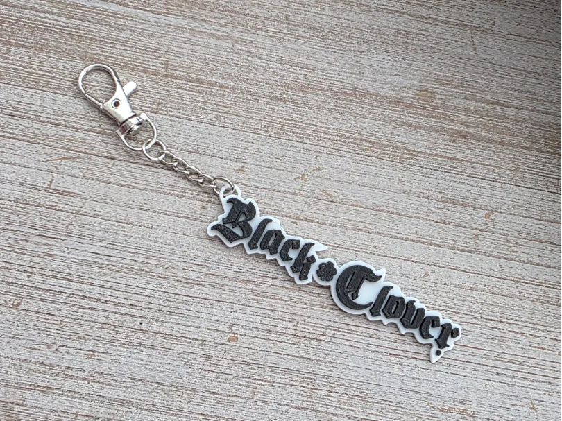 Black Clover Anime Keychain