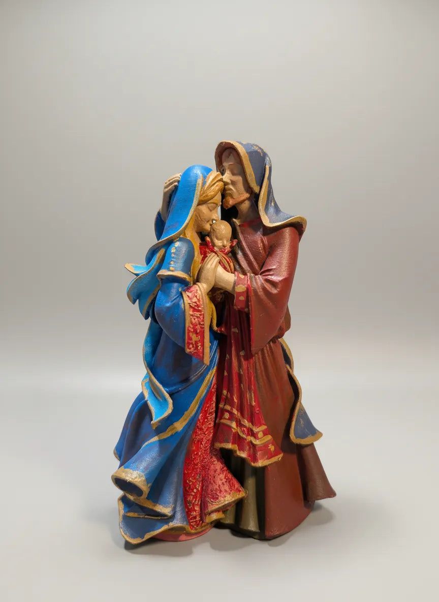 Holy Family Nativity Statue – 3D Printed Sacred Christmas Heirloom