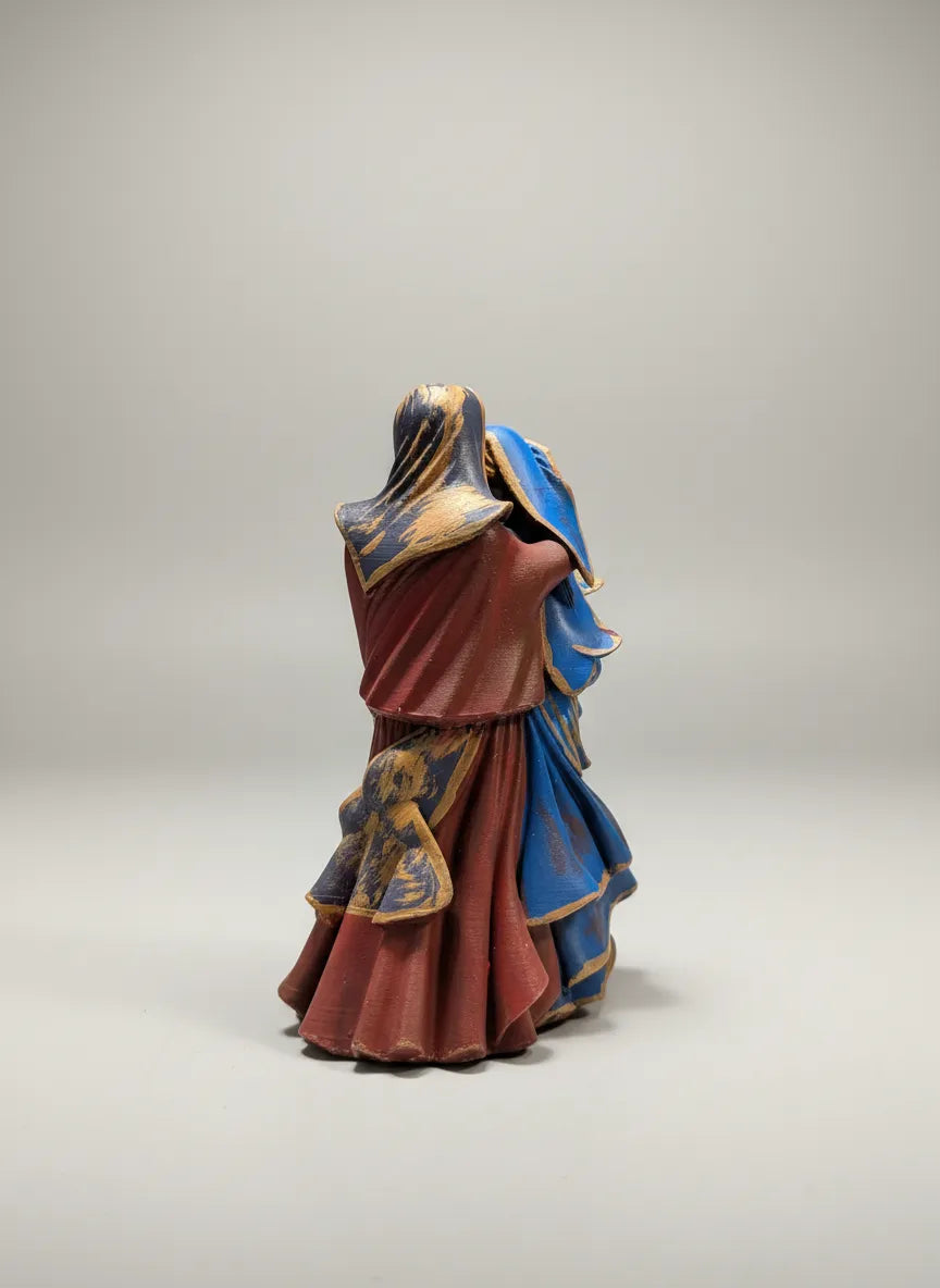 Holy Family Nativity Statue – 3D Printed Sacred Christmas Heirloom