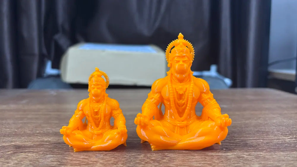 God Hanuman The Guardian – 3D Printed Strength and Devotion Idol