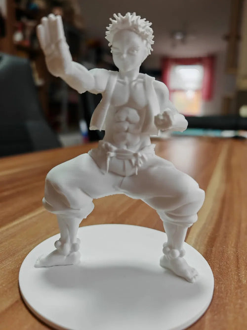 Akaza Demon Slayer 3D Figurine – Upper Moon Three Anime Statue