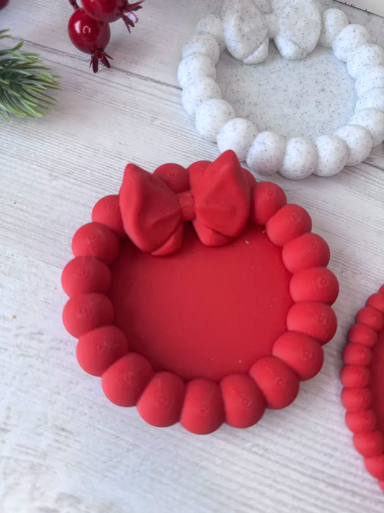 Bow Coaster and Tray – 3D Printed Elegant Feminine Home Accessory