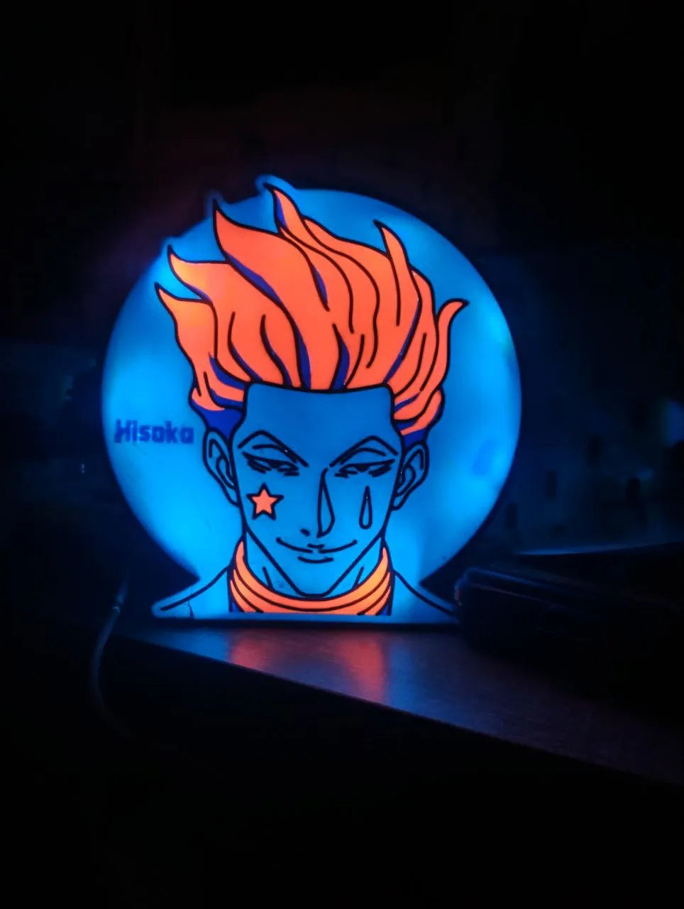 Hisoka LED Lamp – Hunter x Hunter Trickster Anime Light