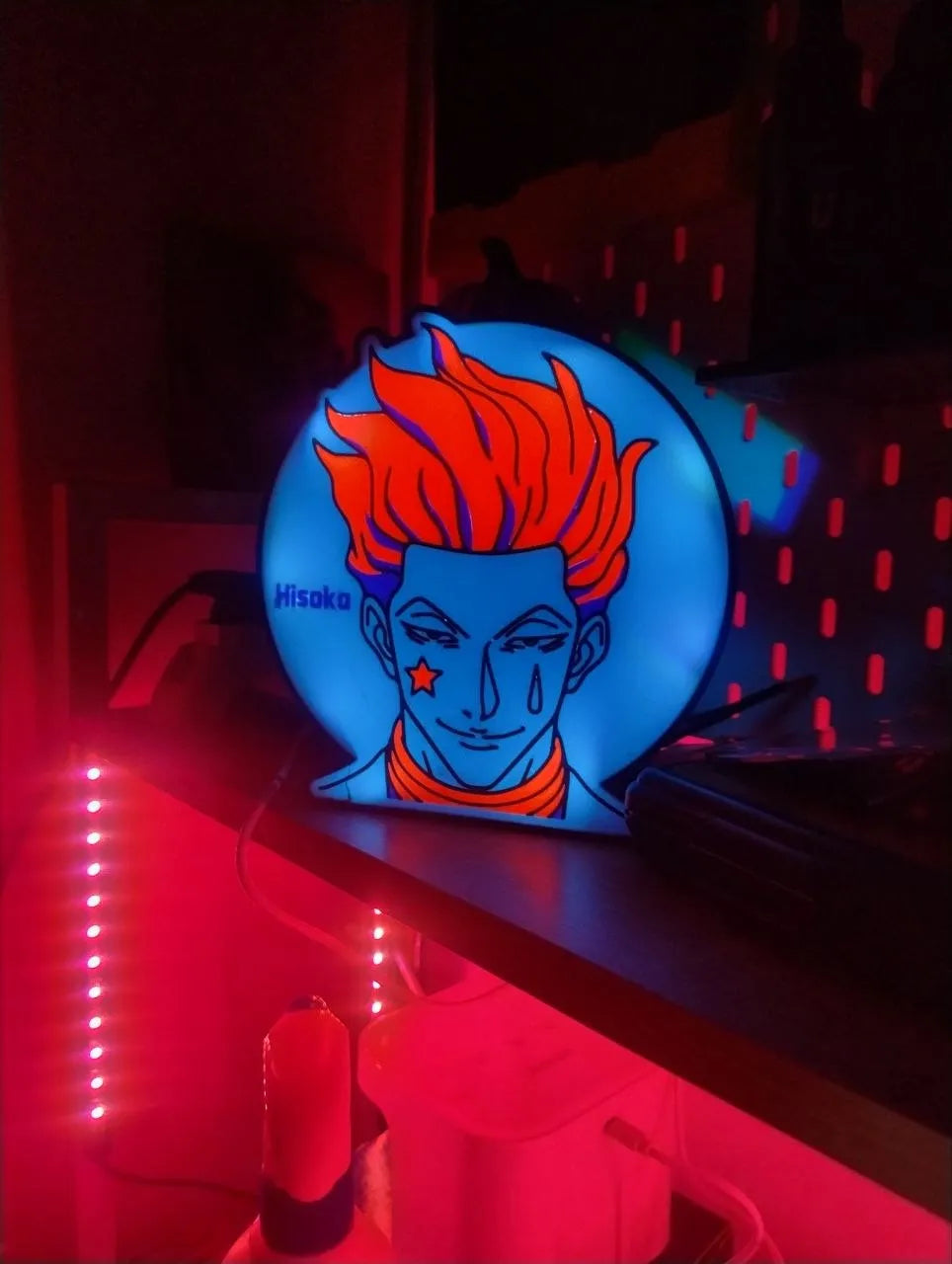 Hisoka LED Lamp – Hunter x Hunter Trickster Anime Light