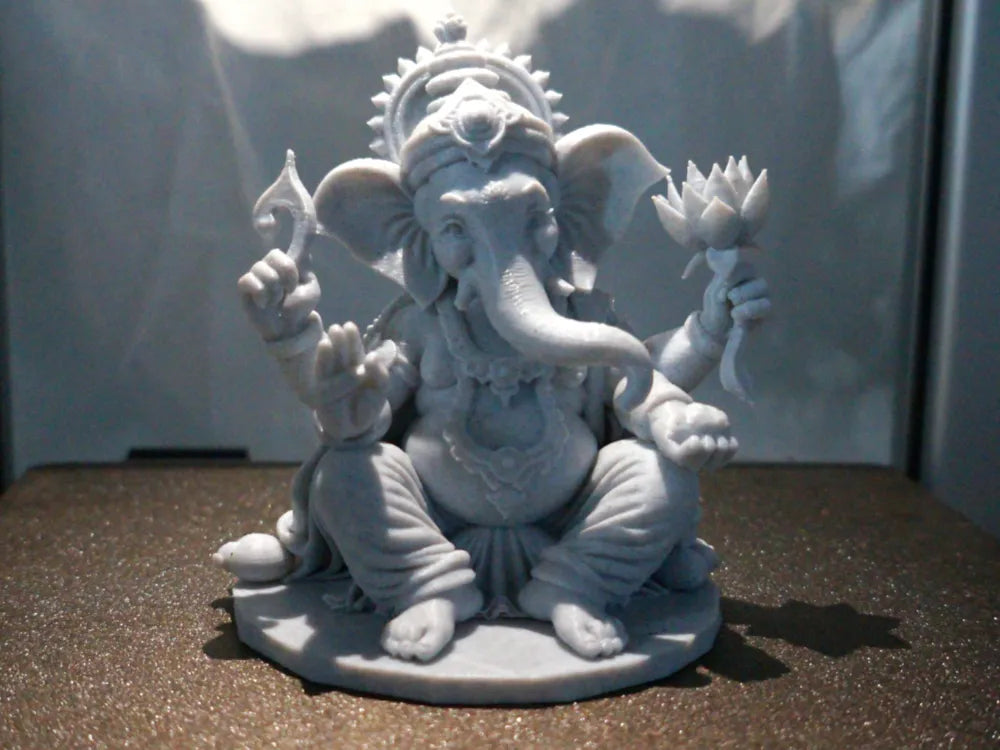 Lord Ganesh Idol – 3D Printed Wisdom and Prosperity Sculpture