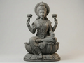 Hindu Goddess Mahalakshmi Statue – 3D Printed Wealth and Prosperity Idol