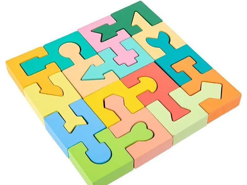 Geometric Shape Matching Bricks – 3D Printed Logical Thinking Toy