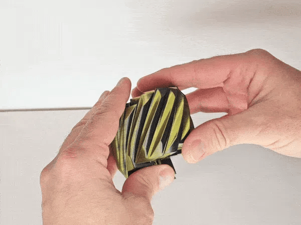SpiralTwist Slime Gear Fidget – 3D Printed Sensory Stress Relief Toy