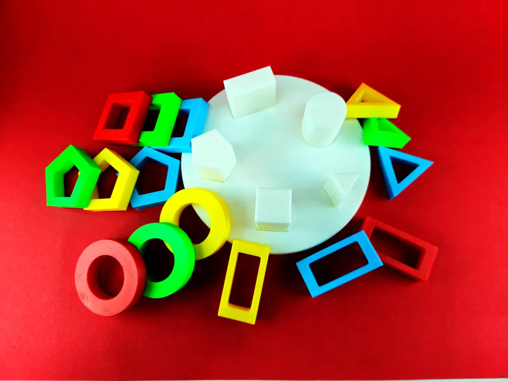 Educational Rotating Number Spinner – 3D Printed Math Toy for Kids