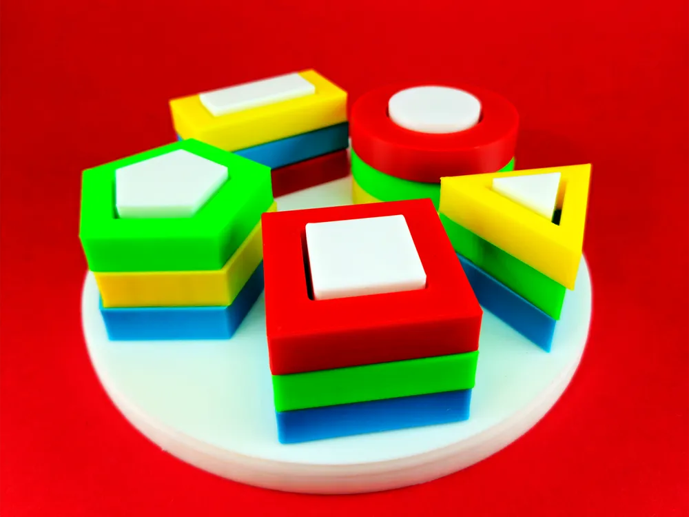 Educational Rotating Number Spinner – 3D Printed Math Toy for Kids