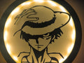Luffy Silhouette LED Lamp – One Piece Straw Hat Captain Light