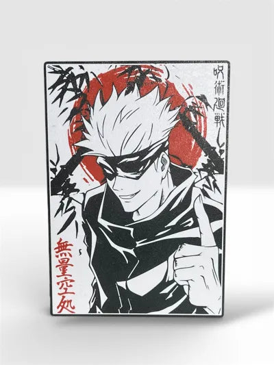 Satoru Gojo Lightbox Lamp – Jujutsu Kaisen Infinity LED Light