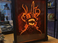 Denji Chainsaw Man Neon Frame – Anime Wall Art Light