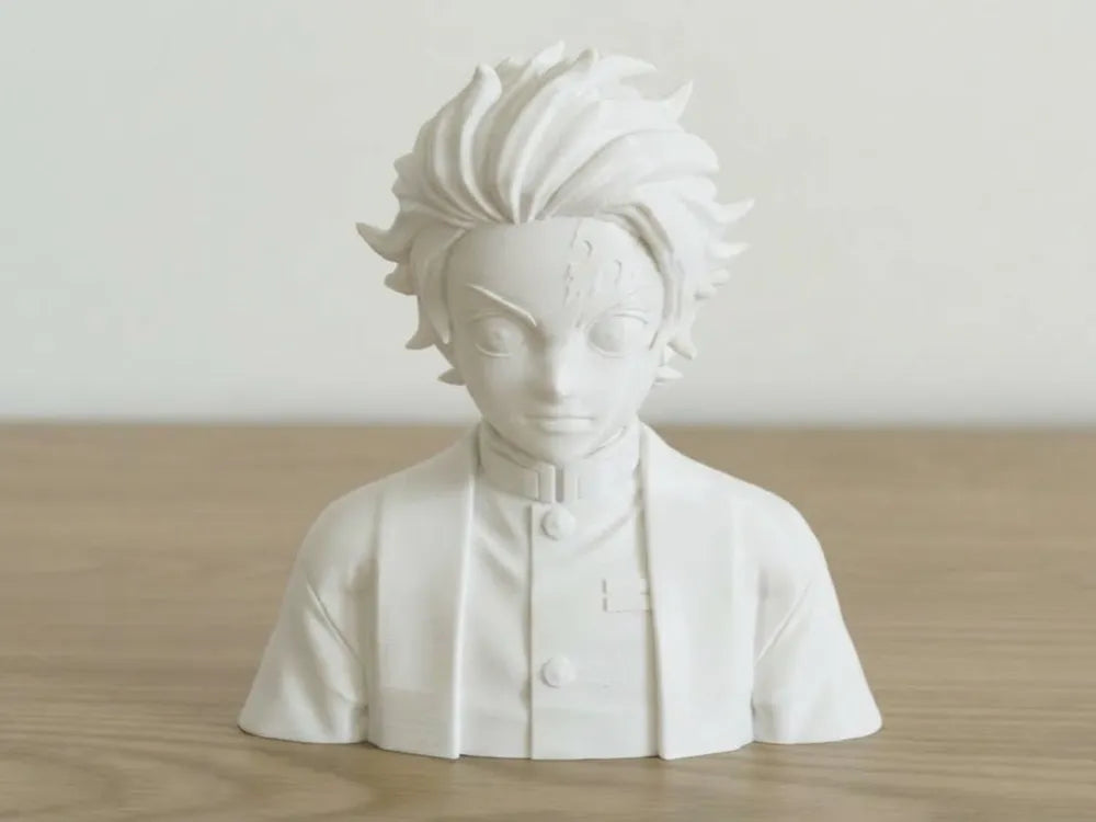 Tanjiro Kamado Bust – Demon Slayer Anime Head Sculpture