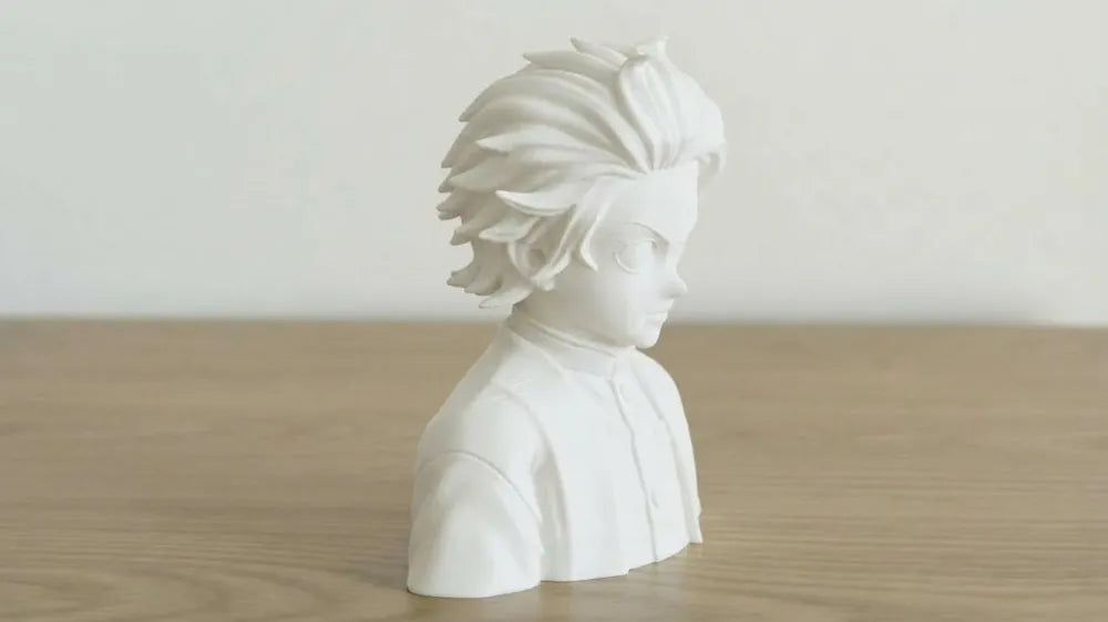 Tanjiro Kamado Bust – Demon Slayer Anime Head Sculpture