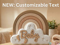 Customisable Baby Rainbow and Cloud Deco – 3D Printed Nursery Gift