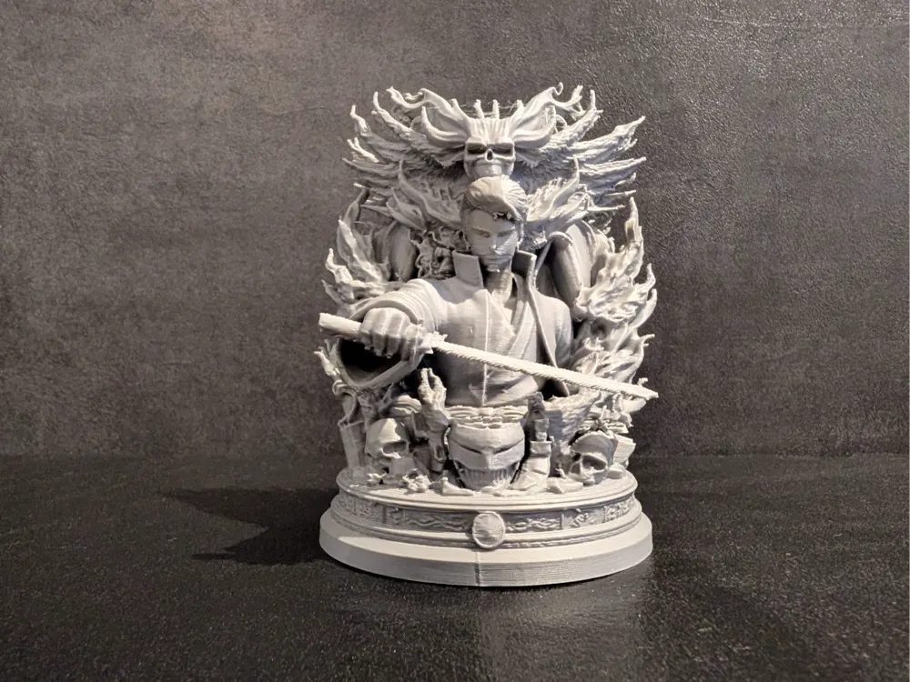 Aizen Bust – Bleach Anime Sculpture