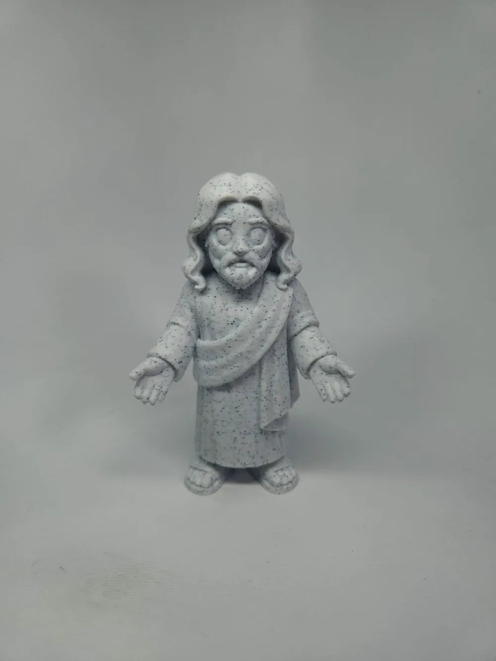 Small Jesus Christ Statue – 3D Printed Compact Devotional Figure