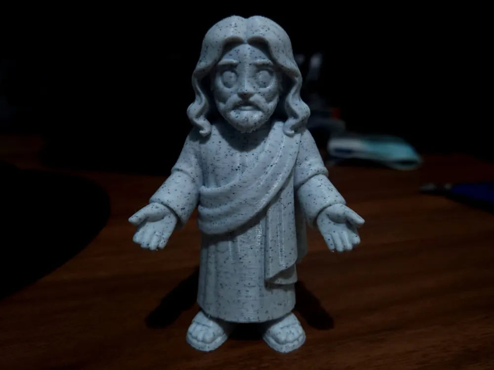 Small Jesus Christ Statue – 3D Printed Compact Devotional Figure