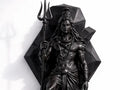 Mahadev Lord Shiva Wall Mount Sculpture – 3D Printed Sacred Wall Art