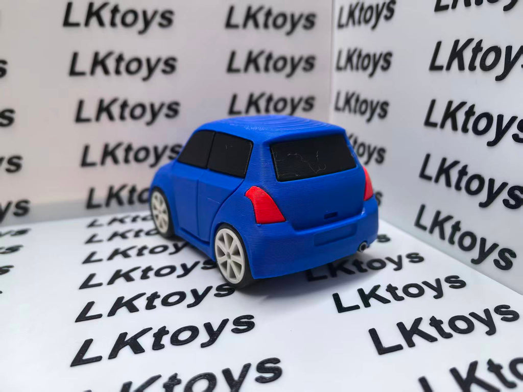 Suzuki Swift Scale Model – 3D Printed Die-Cast Style Car Replica