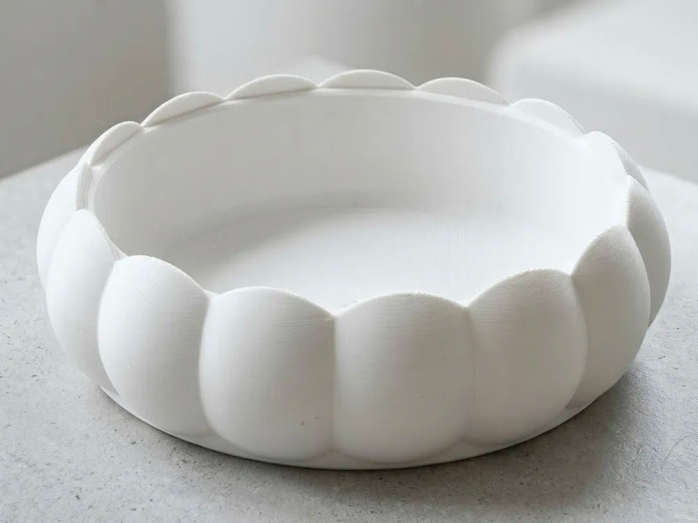 Japandi Catchall Tray – 3D Printed Minimalist Scandinavian Japanese Organiser