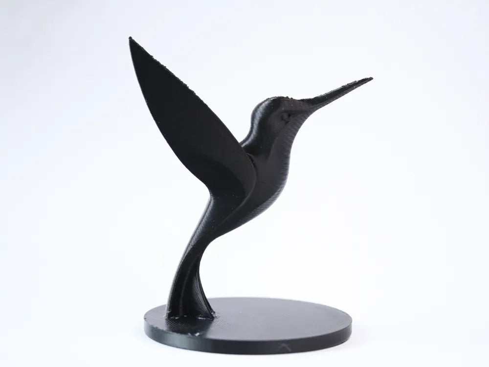 Hummingbird Sculpture Home Decor – 3D Printed Graceful Bird Figurine