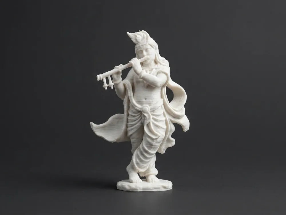 Krishna Playing Flute Hindu Deity – 3D Printed Venugopal Figurine
