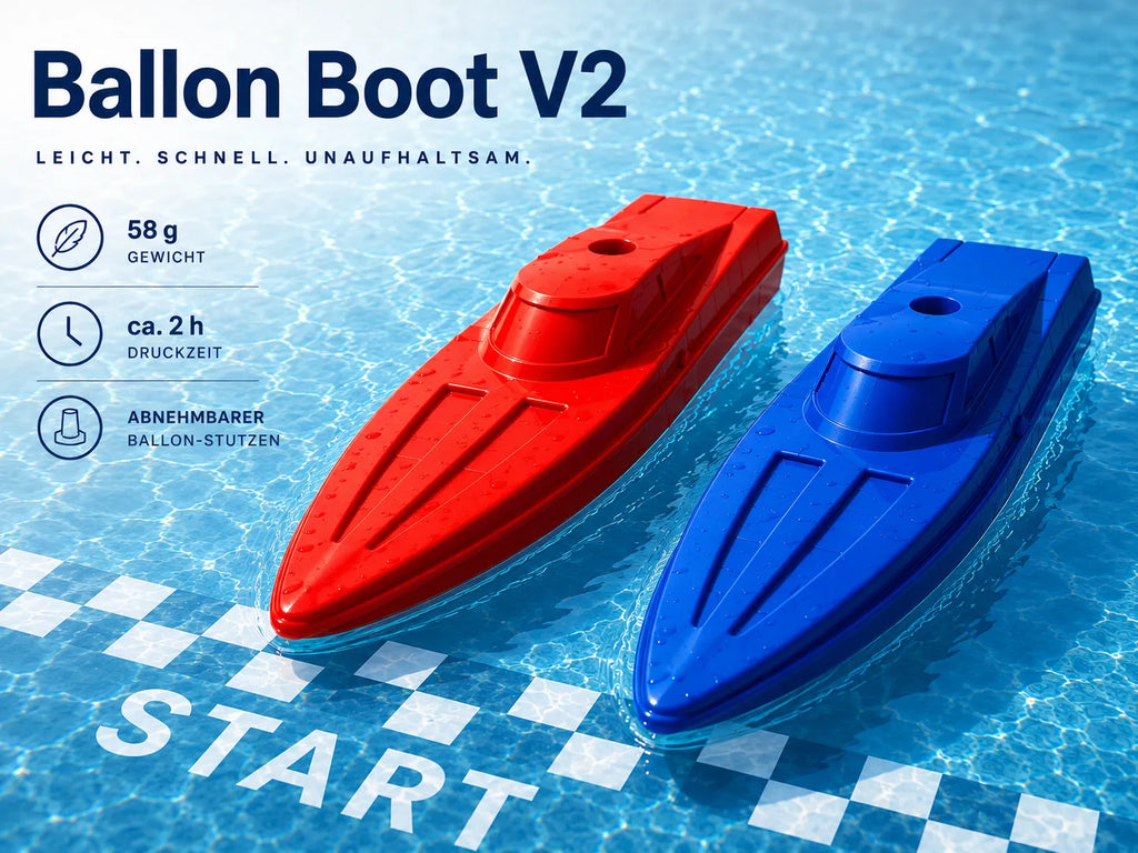 Balloon Boat V2 – Speed Boat Edition
