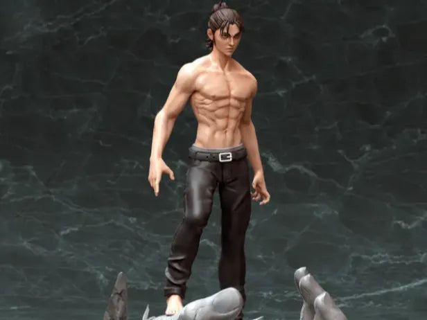 Eren Yeager Attack on Titan Anime Figurine – Survey Corps Figure